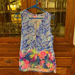 Lilly Pulitzer Essie Top size medium